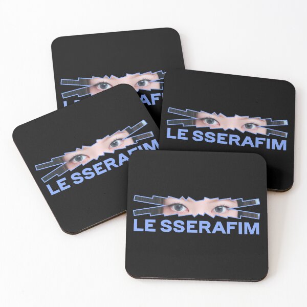 Item preview, Eunchae eyes Le Sserafim Logo ver.3 kpop designed and sold by ShiroHero.