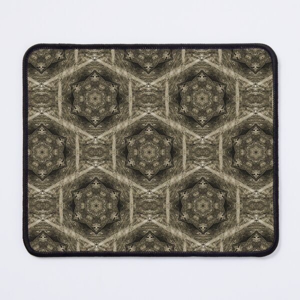 Item preview, Decorative Boho Hexagon Pattern in Dark Brown designed and sold by Artistestella.