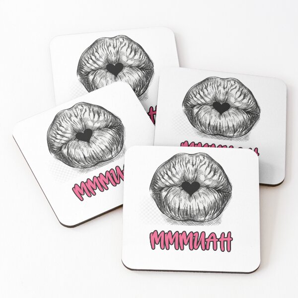 Item preview, Full Lips with Heart in Center designed and sold by underground88.
