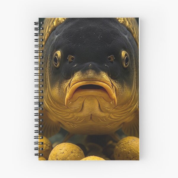 Item preview, Detailed Black-Headed Golden Carp Close-Up Art designed and sold by CoolLookClothes.