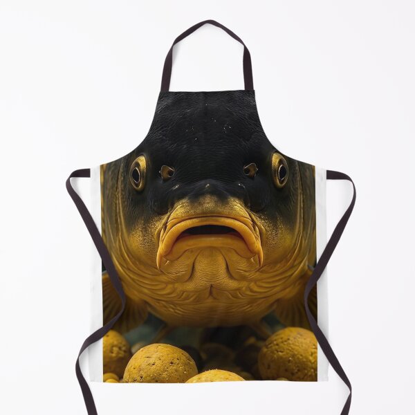 Item preview, Detailed Black-Headed Golden Carp Close-Up Art designed and sold by CoolLookClothes.