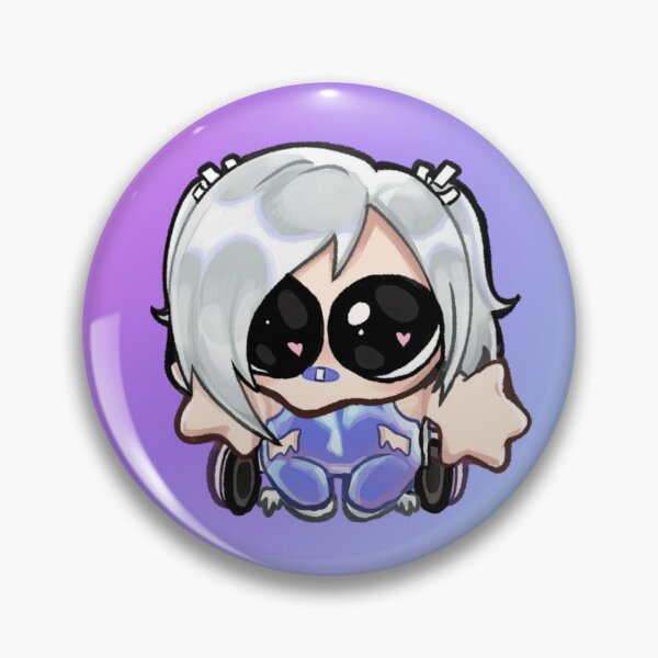 Item preview, angel skrunkle pin designed and sold by AngelOnlineShop.
