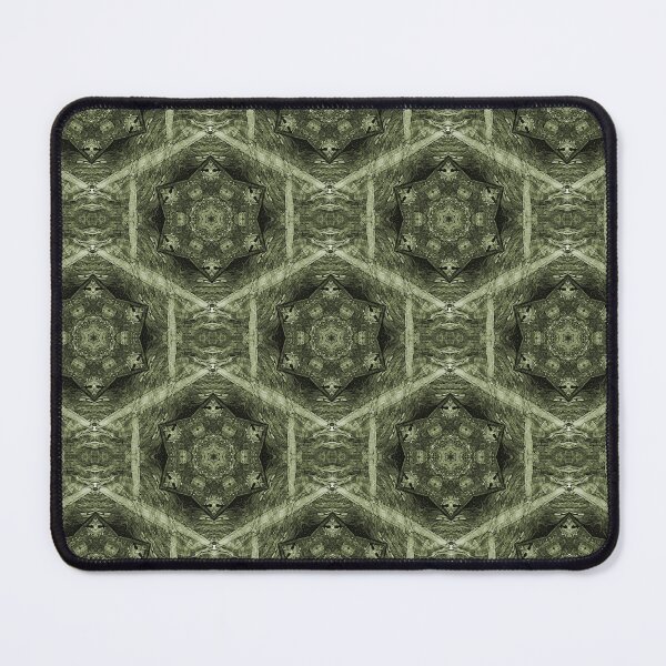 Item preview, Decorative Boho Hexagon Pattern in Olive Green designed and sold by Artistestella.