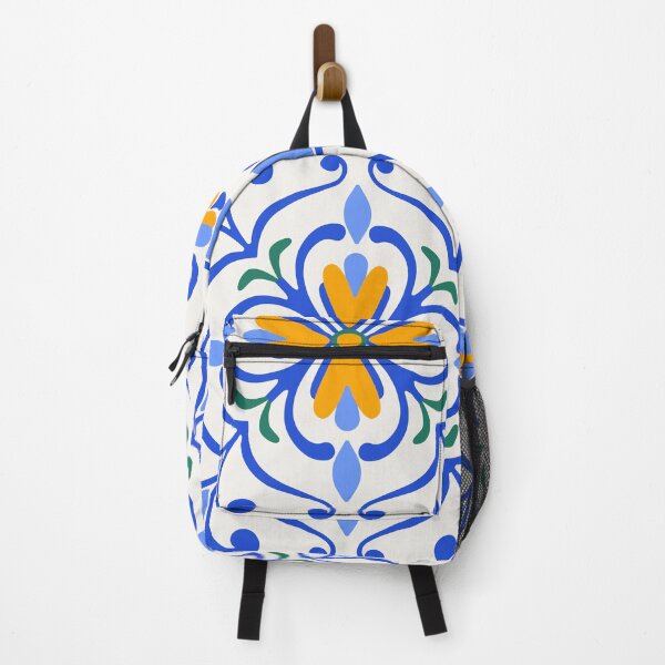Item preview, Blue and yellow themed rangoli design pattern designed and sold by Heaven1111.