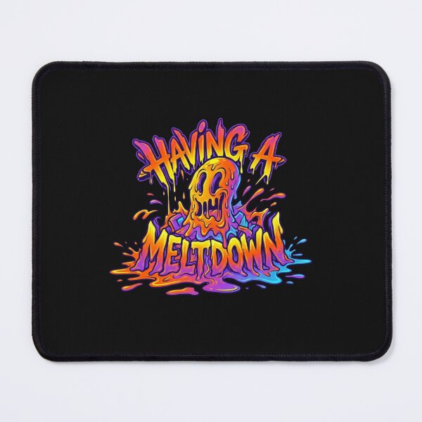 Item preview, Vibrant Melting Style Expressive Graphic Art designed and sold by nezymakeup.
