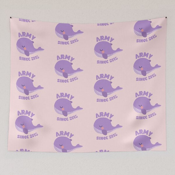 Item preview, BTS army since 2015 whale designed and sold by Morcawork.