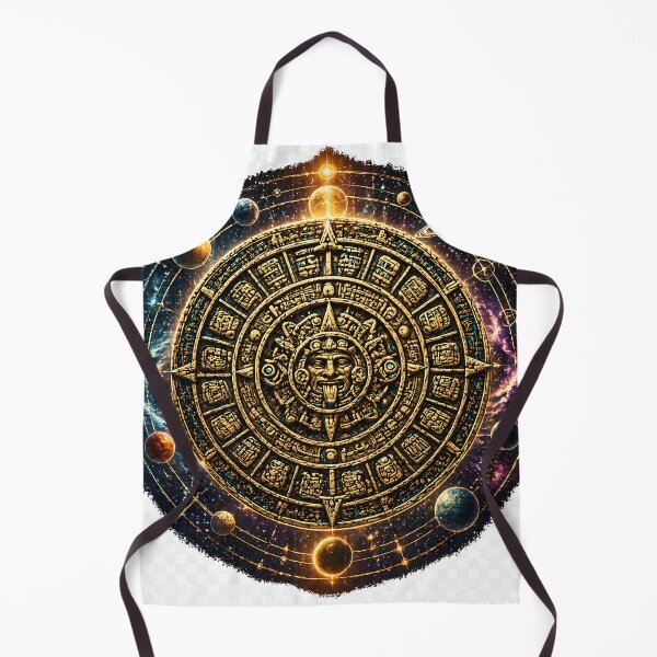 Item preview, Cosmic Mayan Calendar Celestial Stone Art designed and sold by MayanOrg.