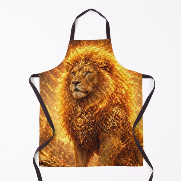 Item preview, Majestic twin Leo art designed and sold by LiuTiuuu.