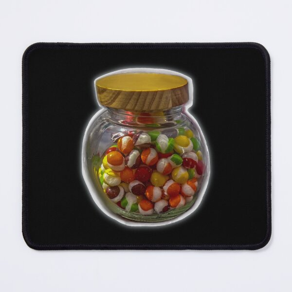 Item preview, Freeze Dried Skittles Candy Jar Colorful Treat designed and sold by aadventures.