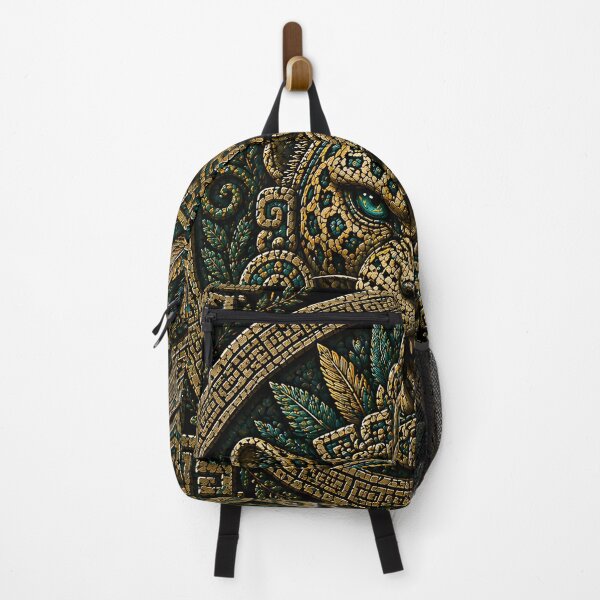 Item preview, Mayan Jaguar God Stone Medallion Art designed and sold by MayanOrg.