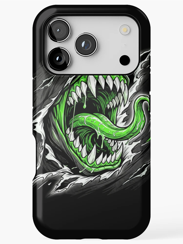 Thumbnail 1 of 4, iPhone Case, Monster Mouth Rip designed and sold by Stickersdevelop.