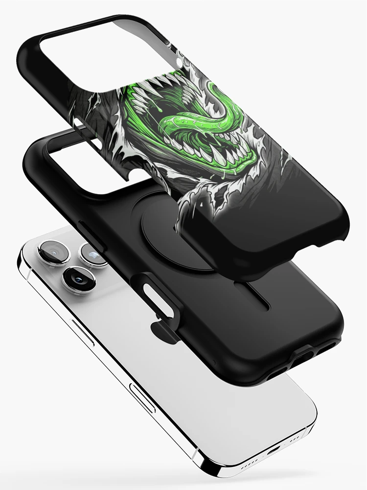 Thumbnail 2 of 4, iPhone Case, Monster Mouth Rip designed and sold by Stickersdevelop.
