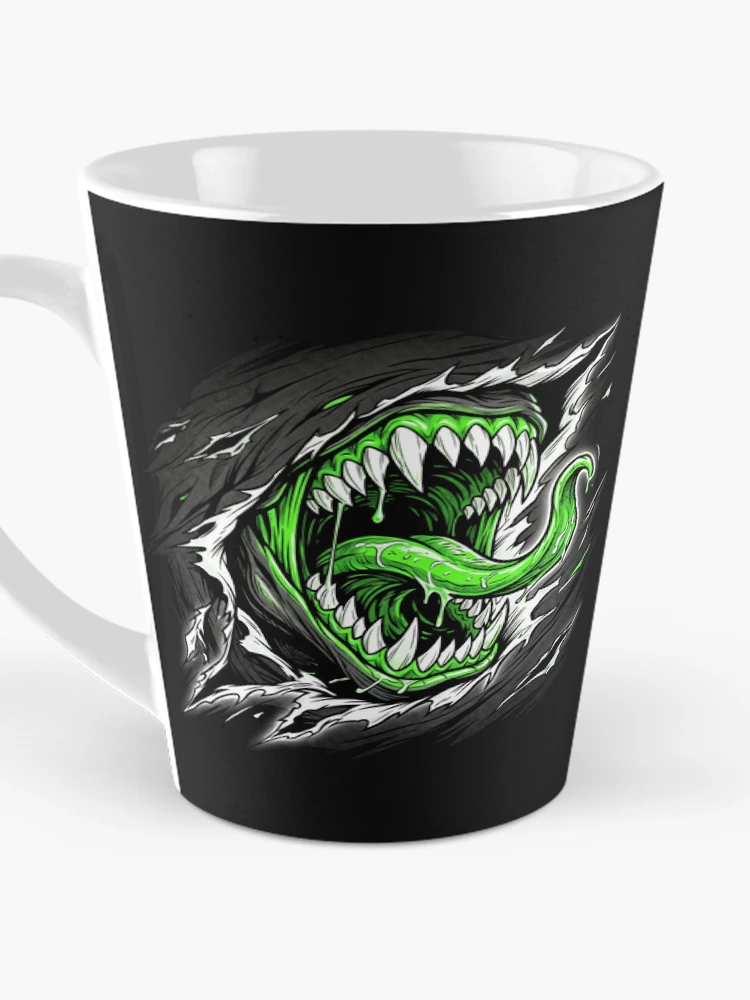 Thumbnail 3 of 4, Coffee Mug, Monster Mouth Rip designed and sold by Stickersdevelop.