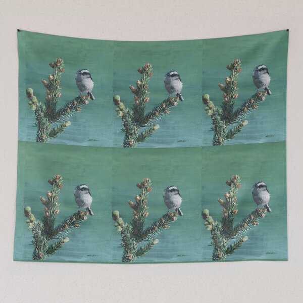 Item preview, Spring Bird with Spring Shoots designed and sold by ISEriksonartist.