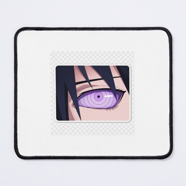 Item preview, Sasuke Rinnegan Eye Sticker | Naruto Anime Aesthetic Purple Eye designed and sold by ZenOtaku Lab.