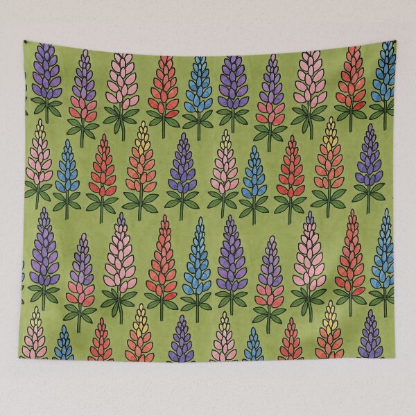 Item preview, Lupine Flowers  designed and sold by GraphicsClub.