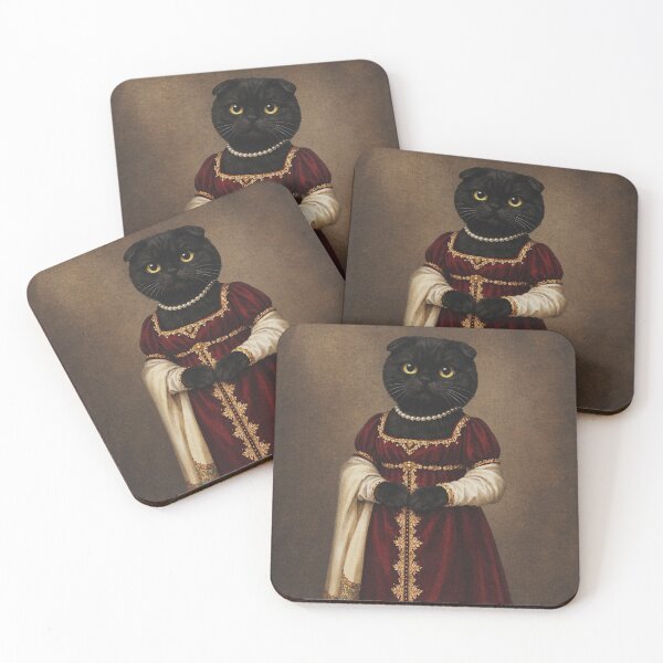 Item preview, Regency Lady Bastet - Scottish Fold Portrait designed and sold by CJChronicles.