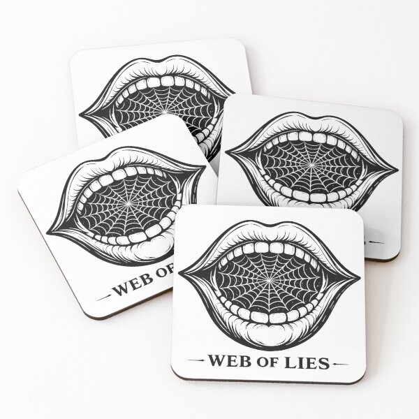 Item preview, Spiderweb — Caught in your words designed and sold by DreamMachine69.