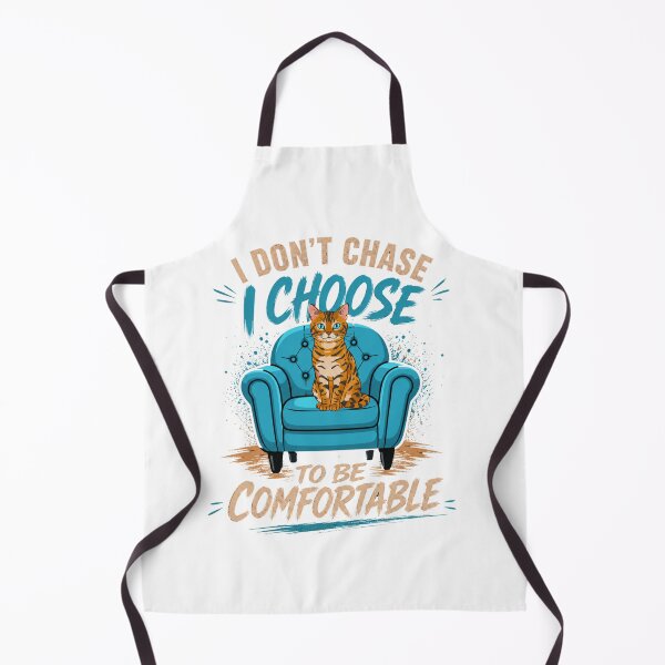 Item preview, I Don’t Chase I Choose To Be Comfortable Cat T-Shirt designed and sold by Aimetoi.