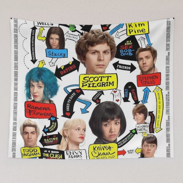 Item preview, Scott pilgrim vs the world  friends designed and sold by peyannaa.