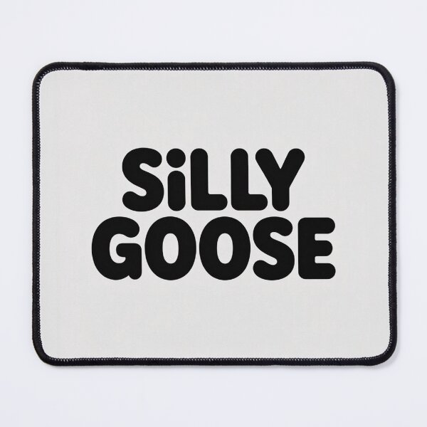 Item preview, SILLY GOOSE Bold Minimalist Typography T-Shirt Design designed and sold by DmaarGroup.