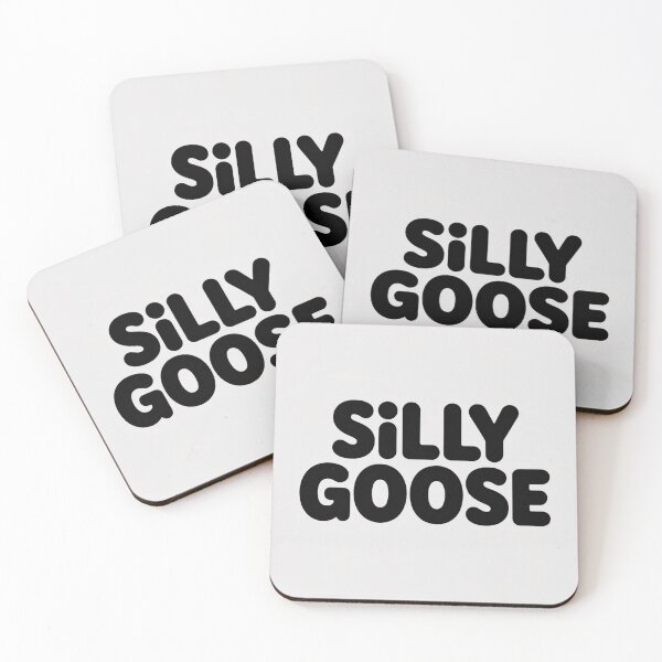 Item preview, SILLY GOOSE Bold Minimalist Typography T-Shirt Design designed and sold by DmaarGroup.