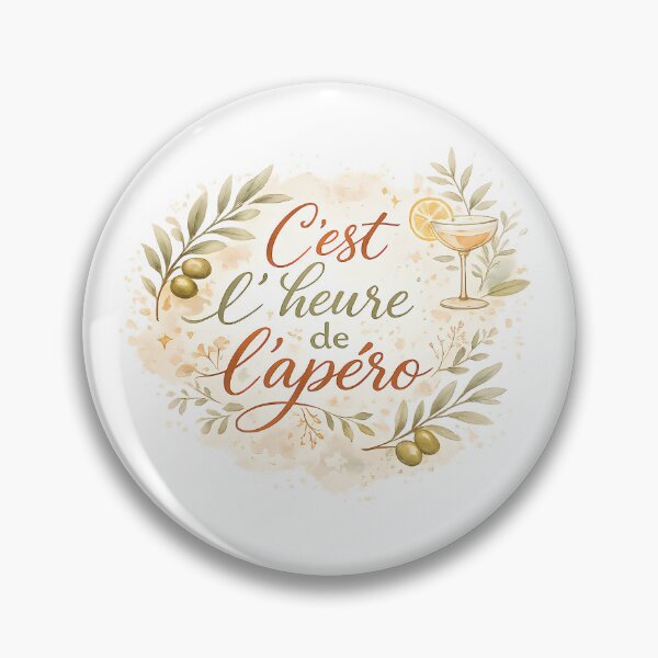 Item preview, It's aperitif time! Elegant Boho Quote designed and sold by JoRem47.