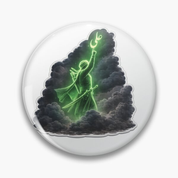 Item preview, Green Spectral Spirit Rising in Darkness designed and sold by Farheen786.