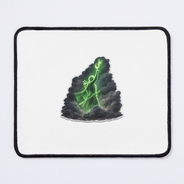 Item preview, Green Spectral Spirit Rising in Darkness designed and sold by Farheen786.