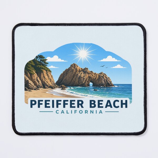 Item preview, Pfeiffer Beach, California designed and sold by Myra365Art.