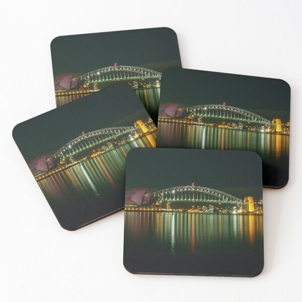 Item preview, Beautiful Sydney Harbour at Night (Vivid Sydney Festival), Sydney, NSW, Australia designed and sold by Ross.A.Campbell.