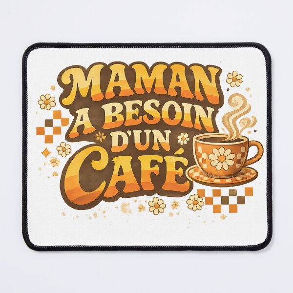 Item preview, Mom needs a coffee. Retro Vintage Quote designed and sold by JoRem47.