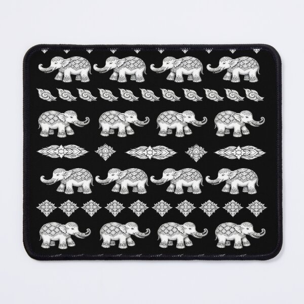 Item preview, Cute Elephant Pattern Tribal Boho Style Animal Design designed and sold by NeO² Studio.