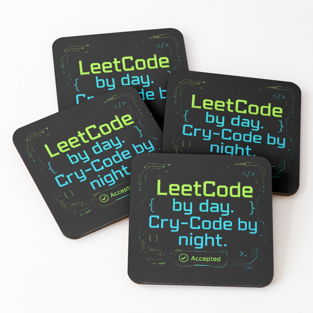 Item preview, Coasters (Set of 4) designed and sold by DevStyleCo.