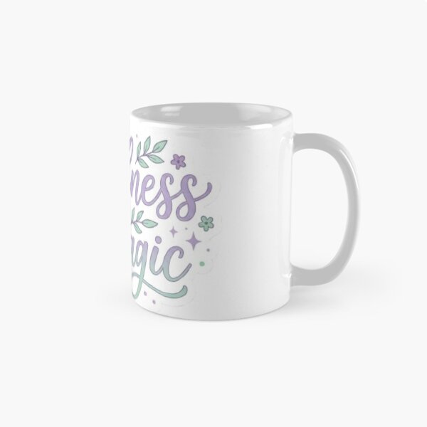 Item preview, Kindness is magic cute floral pastel aesthetic sticker  designed and sold by PixelPop-US.
