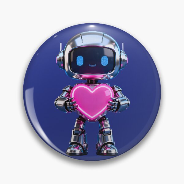 Item preview, Love Robot – Cyber Heart Companion designed and sold by RH Design Lab.