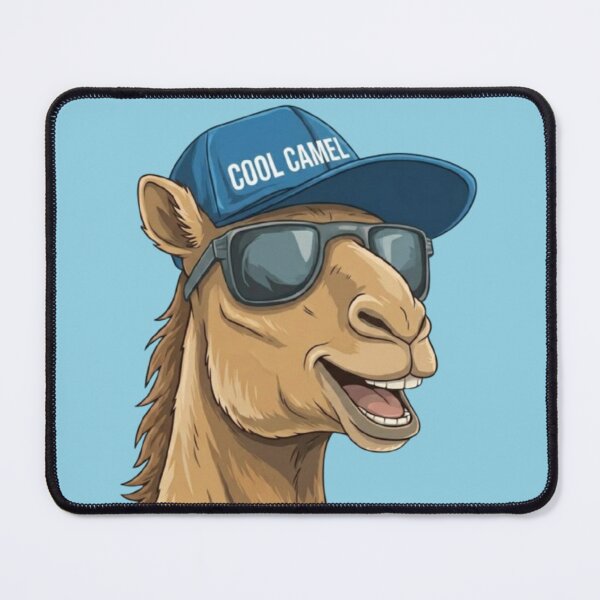 Item preview, "Cool Camel – Funny Cartoon Design"   designed and sold by Dogandesighn.