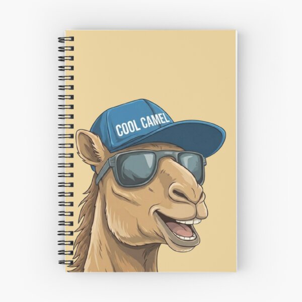 Item preview, "Cool Camel – Funny Cartoon Design"   designed and sold by Dogandesighn.