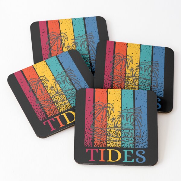 Item preview, Isla Tropical Retro Tides - Arte playero veraniego vintage de los años 70 designed and sold by PACS0011.
