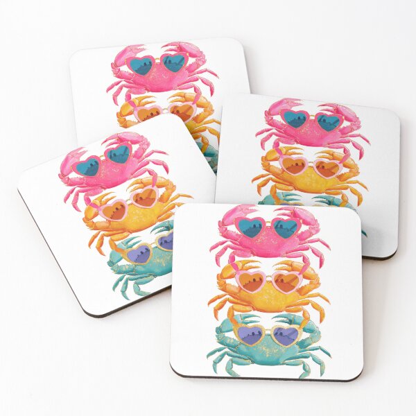 Item preview, Crabs with Sunglasses designed and sold by Elisabeth Lucas.