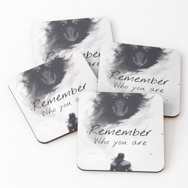 Item preview, Wolf Howling Moon Minimal Silhouette Nature Landscape Design designed and sold by PureFit.