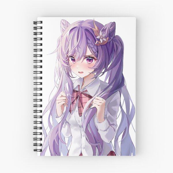 Item preview, Kawaii Keqing in School Uniform designed and sold by Ananda-Apparel.