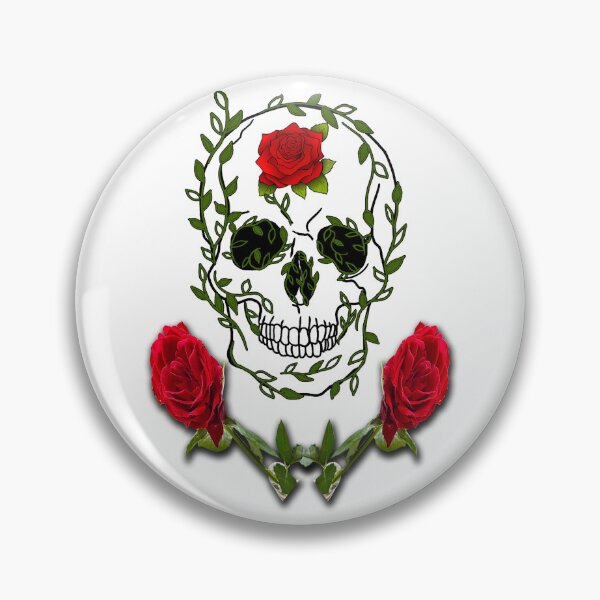 Item preview, Gothic Rose Skull - 3D Floral Aesthetic Design designed and sold by MOHAMEDNOOR428.