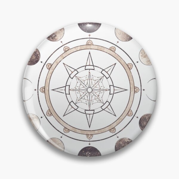 Item preview, Moon Phases Magic – Boho Celestial Astrology Illustration designed and sold by catcurio.