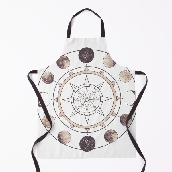 Item preview, Moon Phases Magic – Boho Celestial Astrology Illustration designed and sold by catcurio.