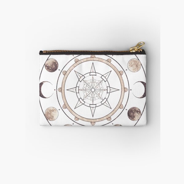 Item preview, Moon Phases Magic – Boho Celestial Astrology Illustration designed and sold by catcurio.