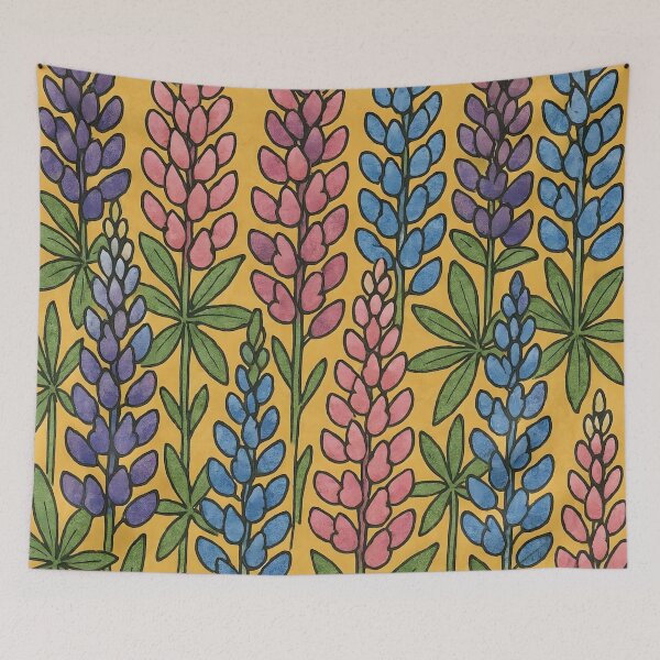 Item preview, Lupine Flowers  designed and sold by GraphicsClub.