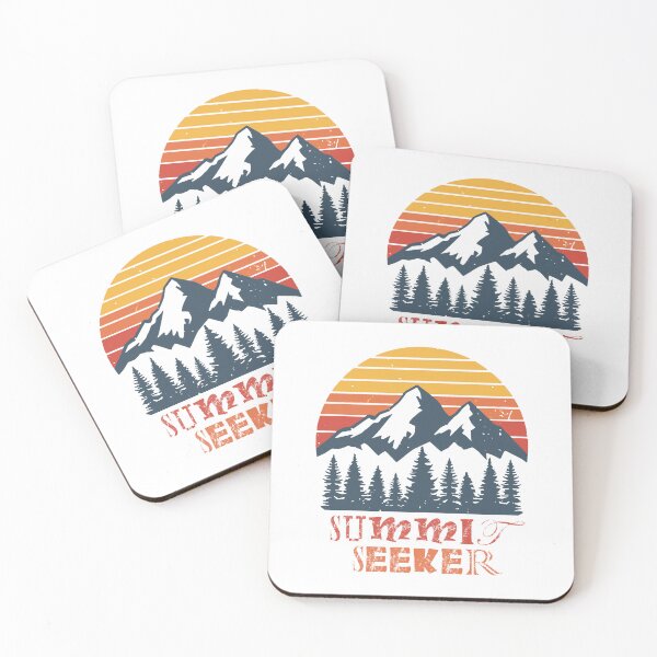 Item preview, Summit Seeker | Mountain Hiking Adventure designed and sold by typoinspired.