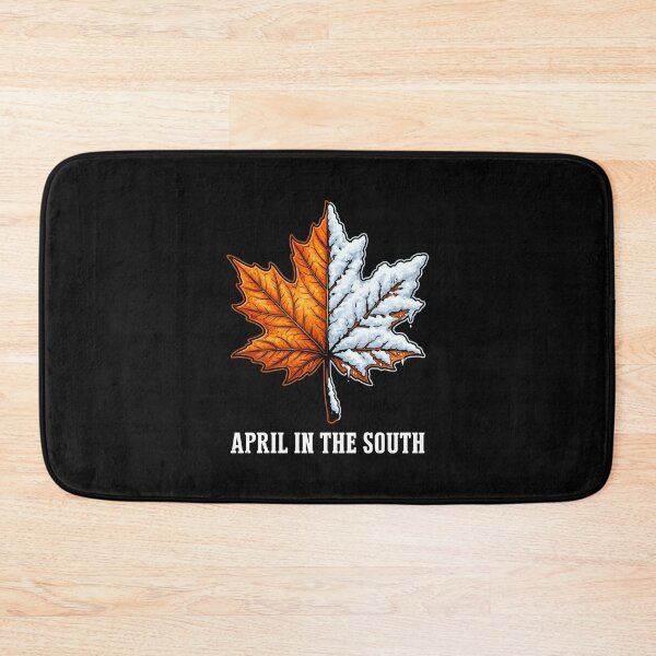Item preview, Seasonal Contrast April in the South Leaf designed and sold by SplashTastic.