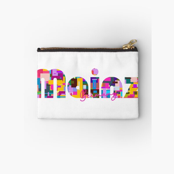 Item preview, Mainz, Germany, Vibrant Abstract City Typography Art designed and sold by Wanderful-roads.